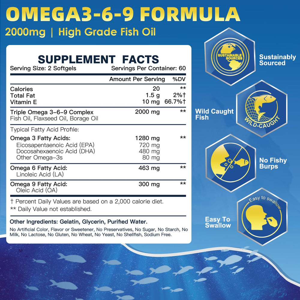 DRFOSTER softgels close-up highlighting high EPA and DHA content aiding cognition.