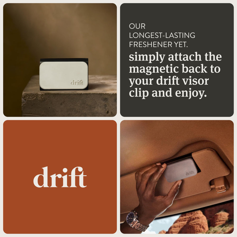 Drift long-lasting diffusion ensures a pleasant cabin ambiance throughout the month.