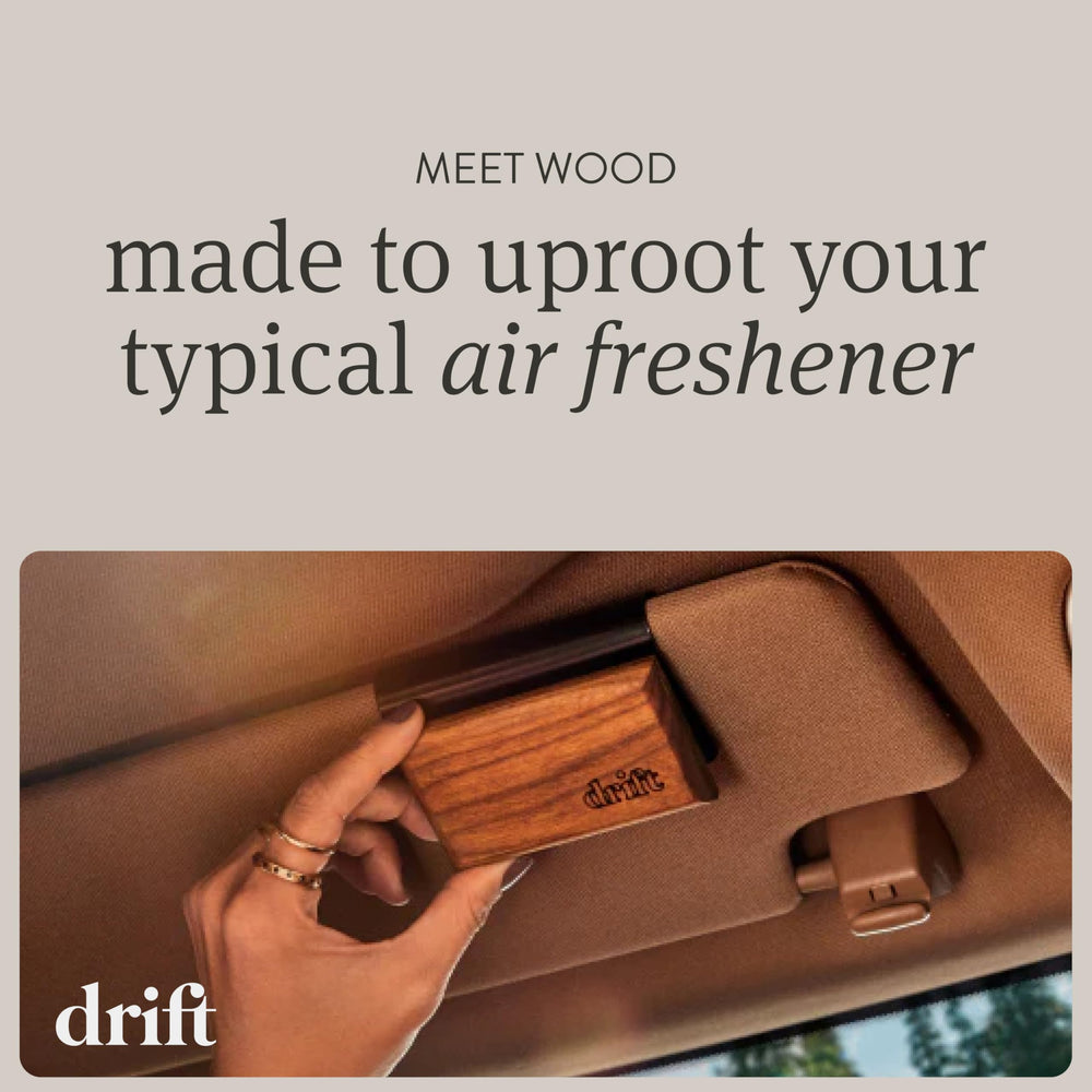 Drift teak scent notes of amber, cedar and teakwood.