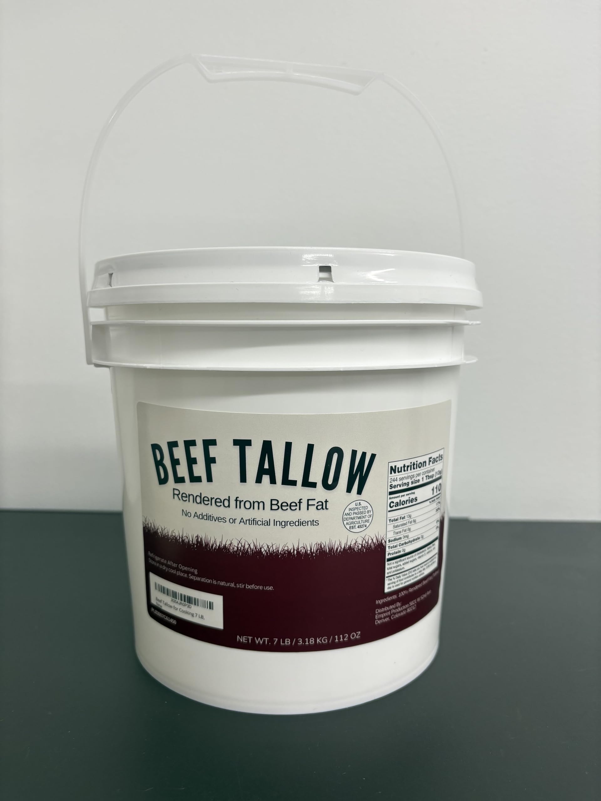 Drip Co beef tallow skin-care use suggesting simple nourishment
