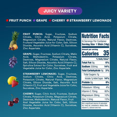 DripDrop Juicy Variety Pack cherry flavor tasty hydration option for daily routines.