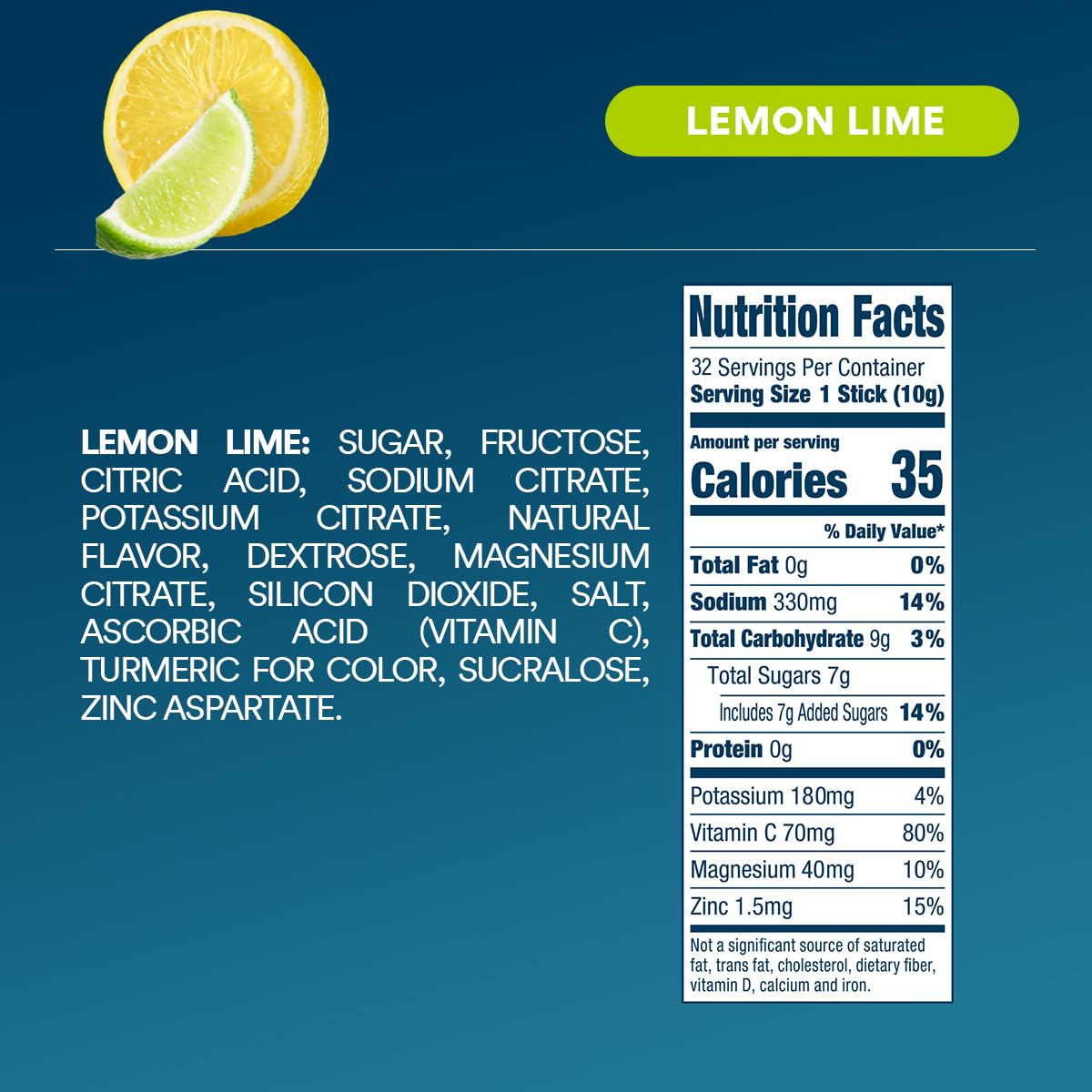 Travel-friendly DripDrop Lemon Lime kit shown for outdoor use.