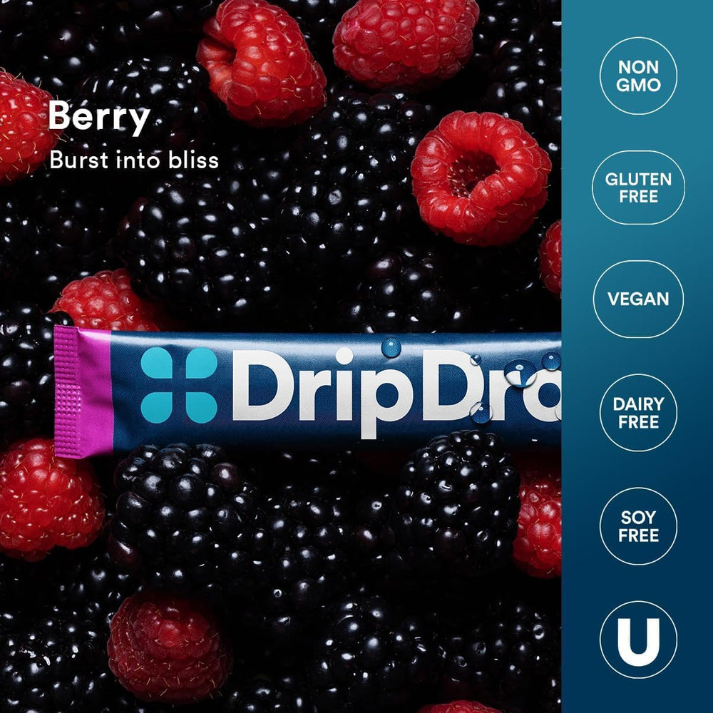 DripDrop natural color sources from fruit and vegetable juices.