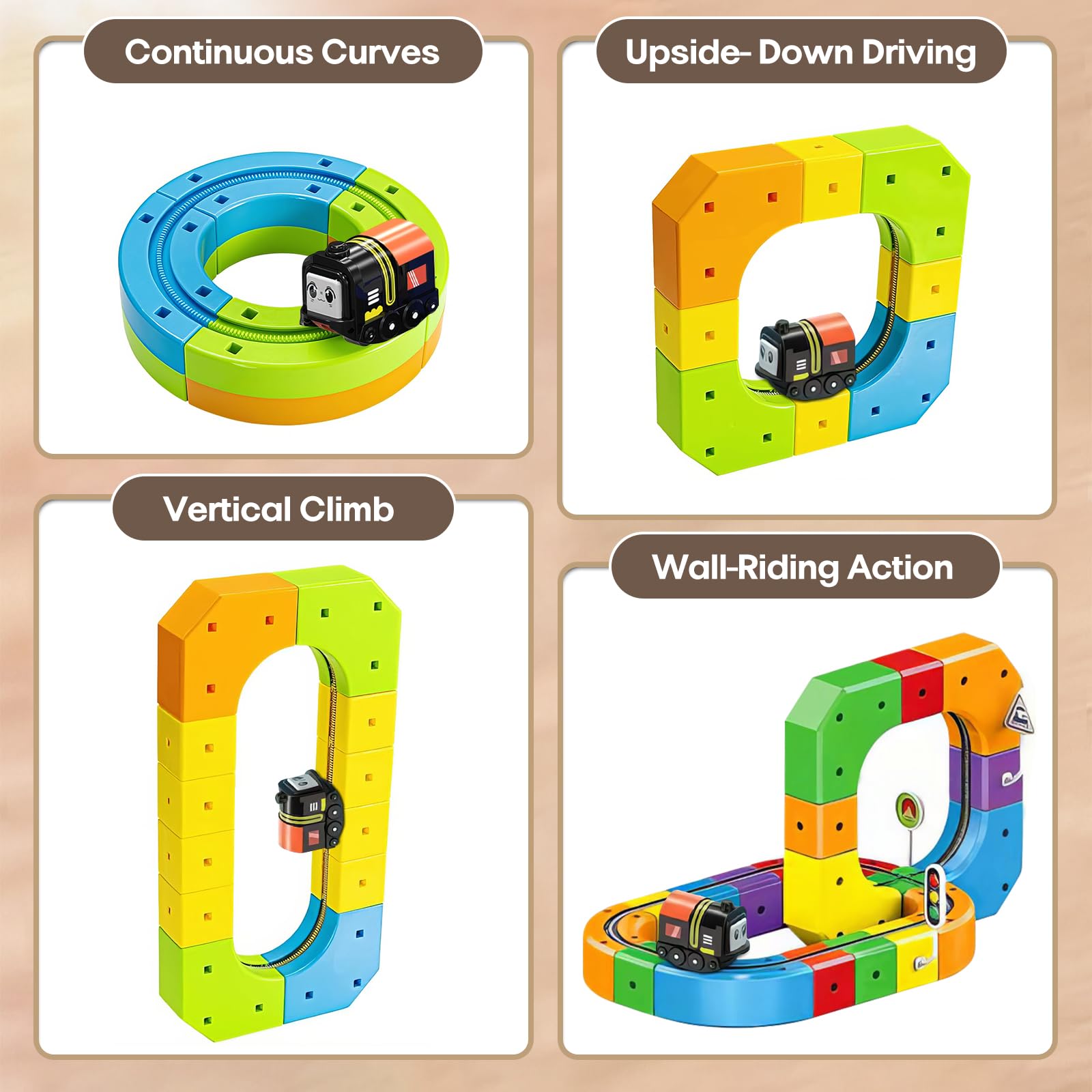 Dripiagarden BPA-free ABS bricks ensure safe, durable daily play.