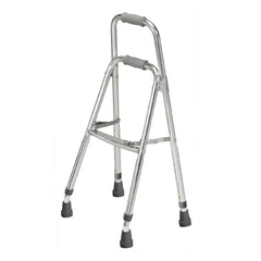 Drive Medical Side Style Hemi Walker with a wide base for stability.