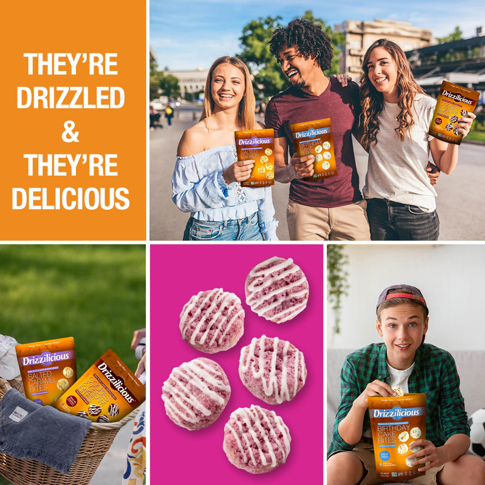 Drizzilicious gluten-free label — allergen-friendly choice