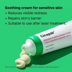 Silky, non-greasy texture of Dr.Jart+ Cicapair moisturizer.