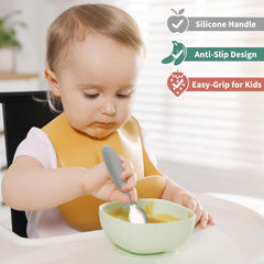 DRKIO anti-choke design helps reduce deep mouth insertion during meals.