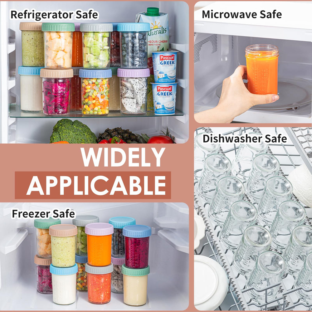 DRKIO dishwasher-safe jars simplify cleanup after family meals.