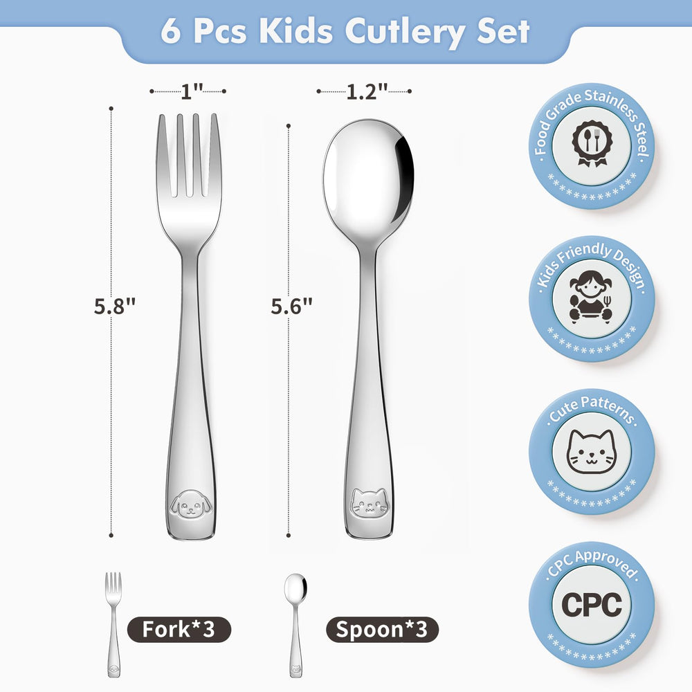 DRKIO ergonomic handles designed for tiny fingers promote comfortable self-feeding.