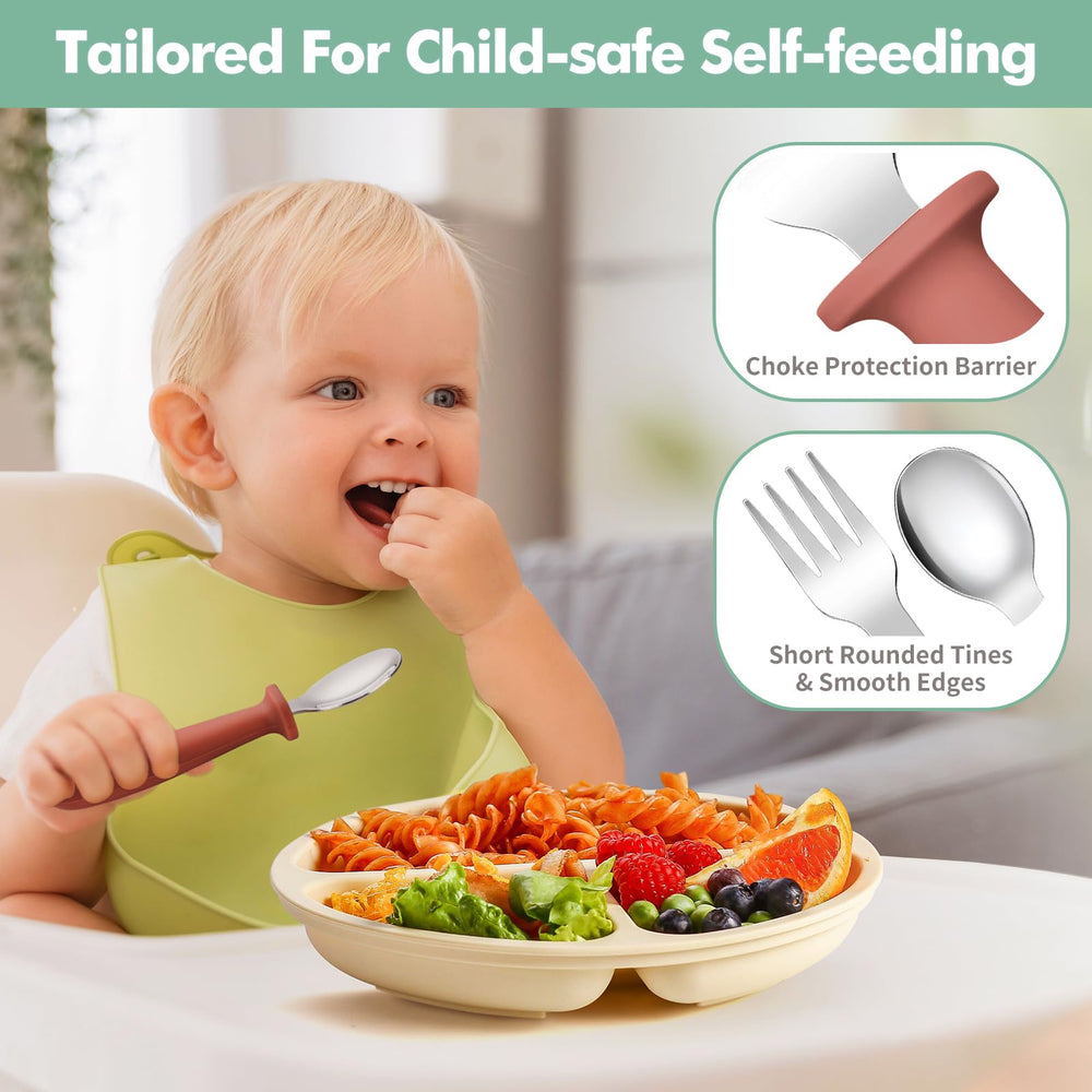 DRKIO silicone-handle spoon designed for easy scooping