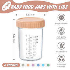 DRKIO stackable jars with lids save kitchen space and stay organized.