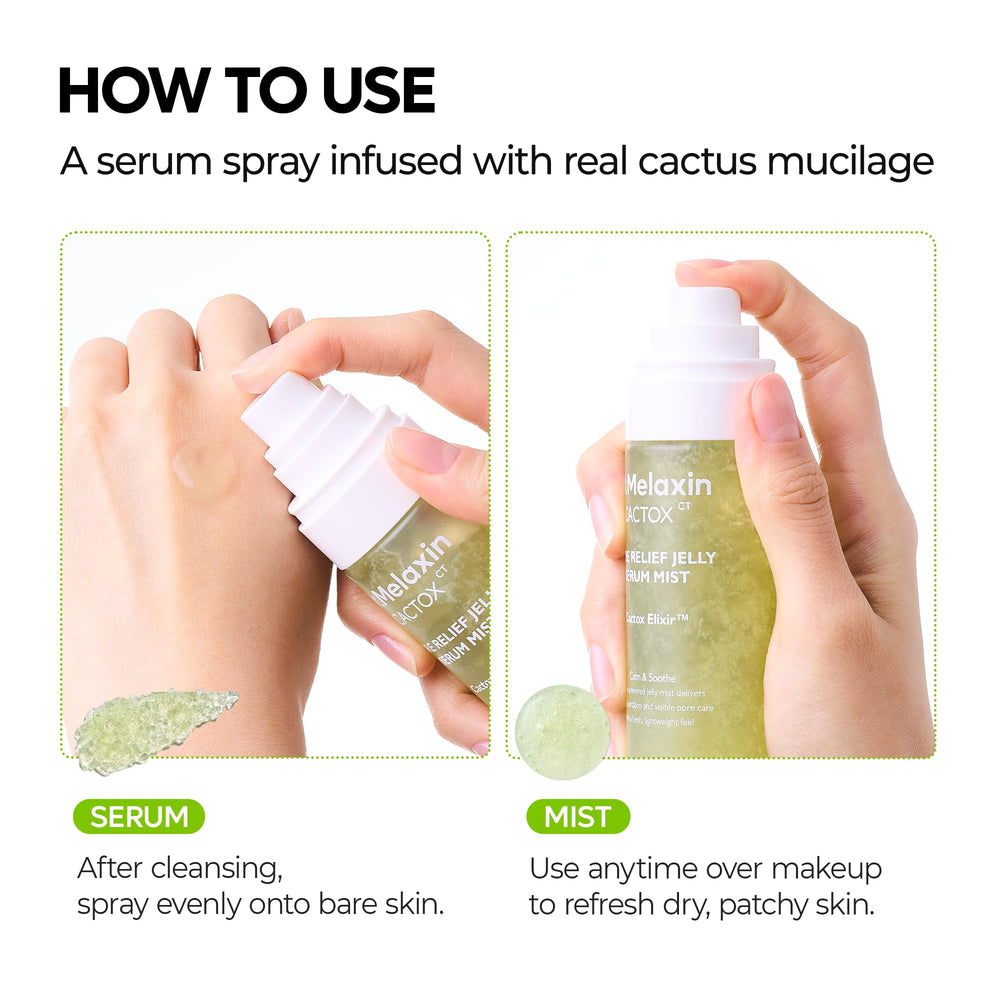 Dr.Melaxin Cactox cactus cooling effect for daily routine.