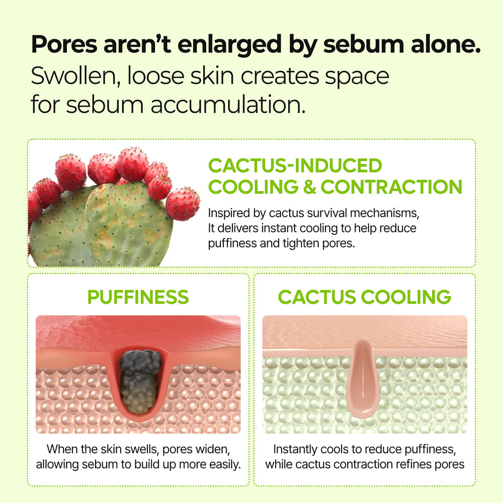 Dr.Melaxin Cactox pore-tightening mist for smoother-looking pores.