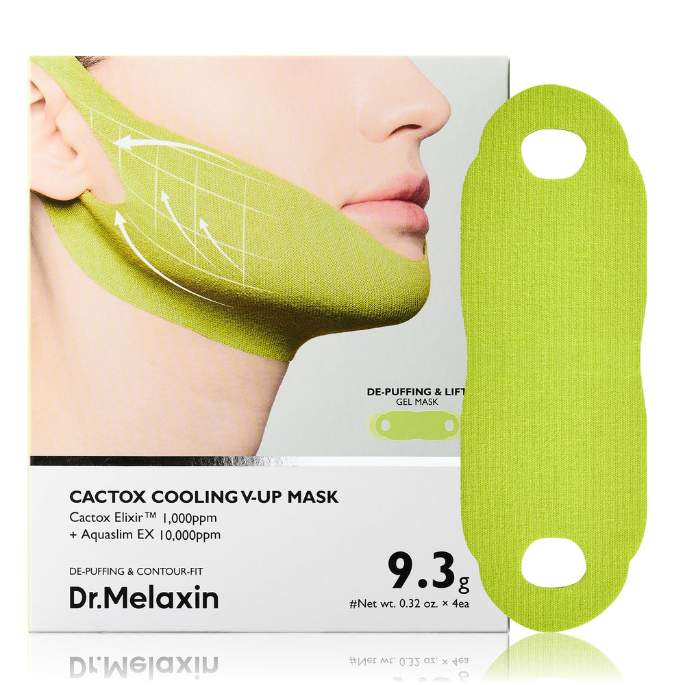 Dr.Melaxin CACTOX V-Lifting Band packaging for at-home jawline use.