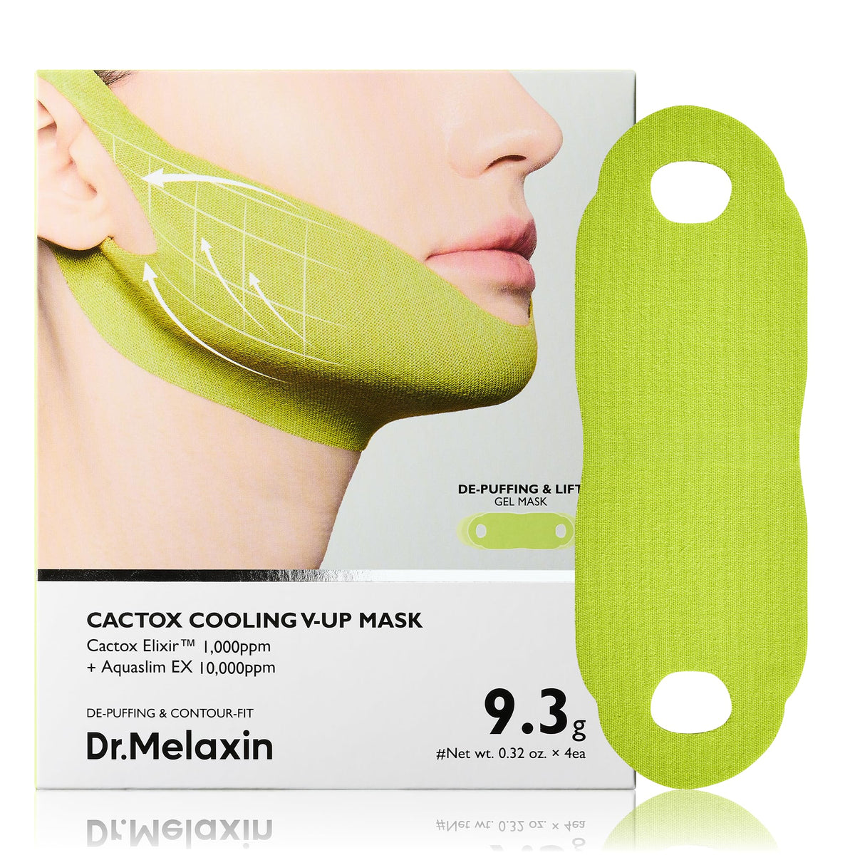 Dr.Melaxin CACTOX V-Lifting Band packaging for at-home jawline use.