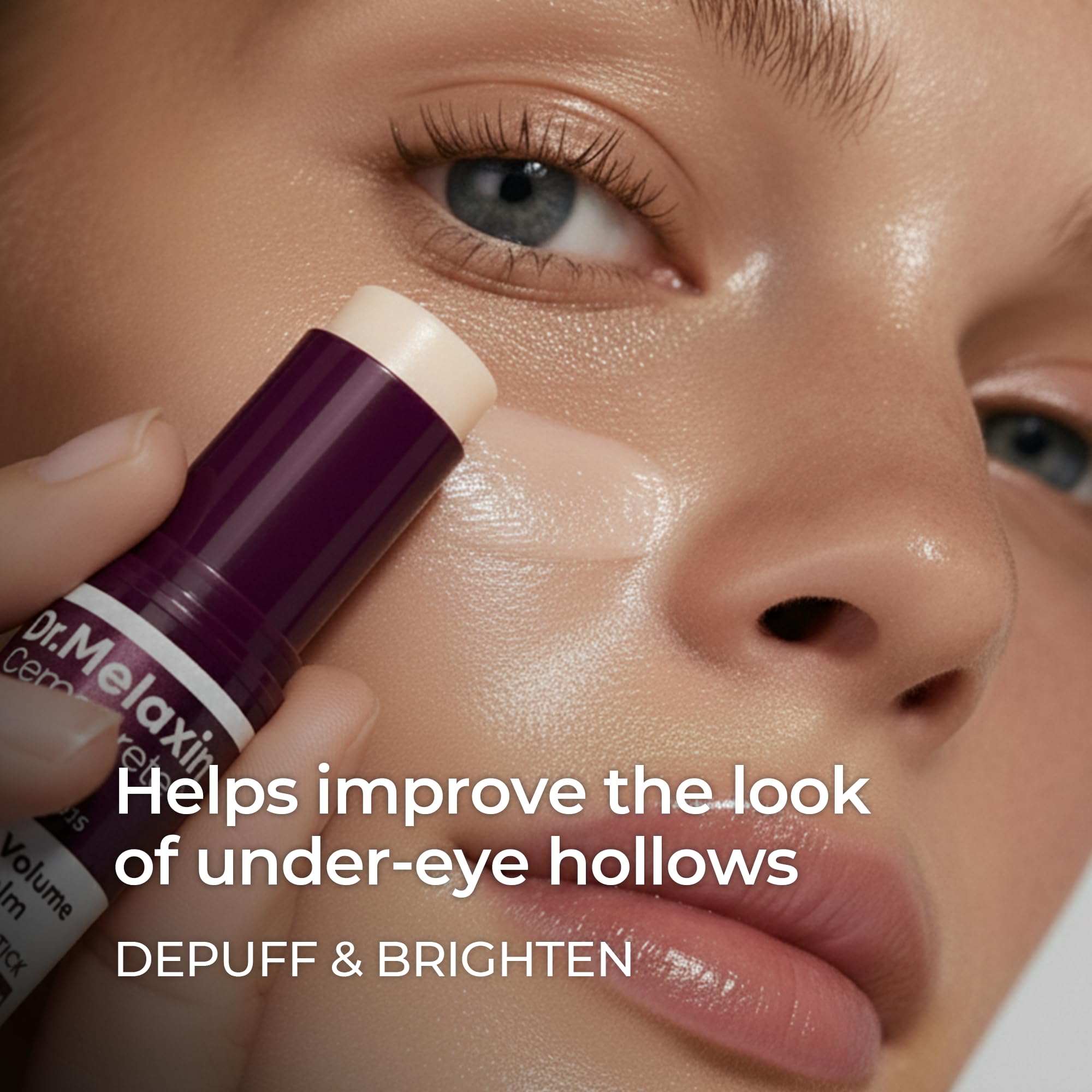 Close-up of the balm melt-in texture by Dr.Melaxin