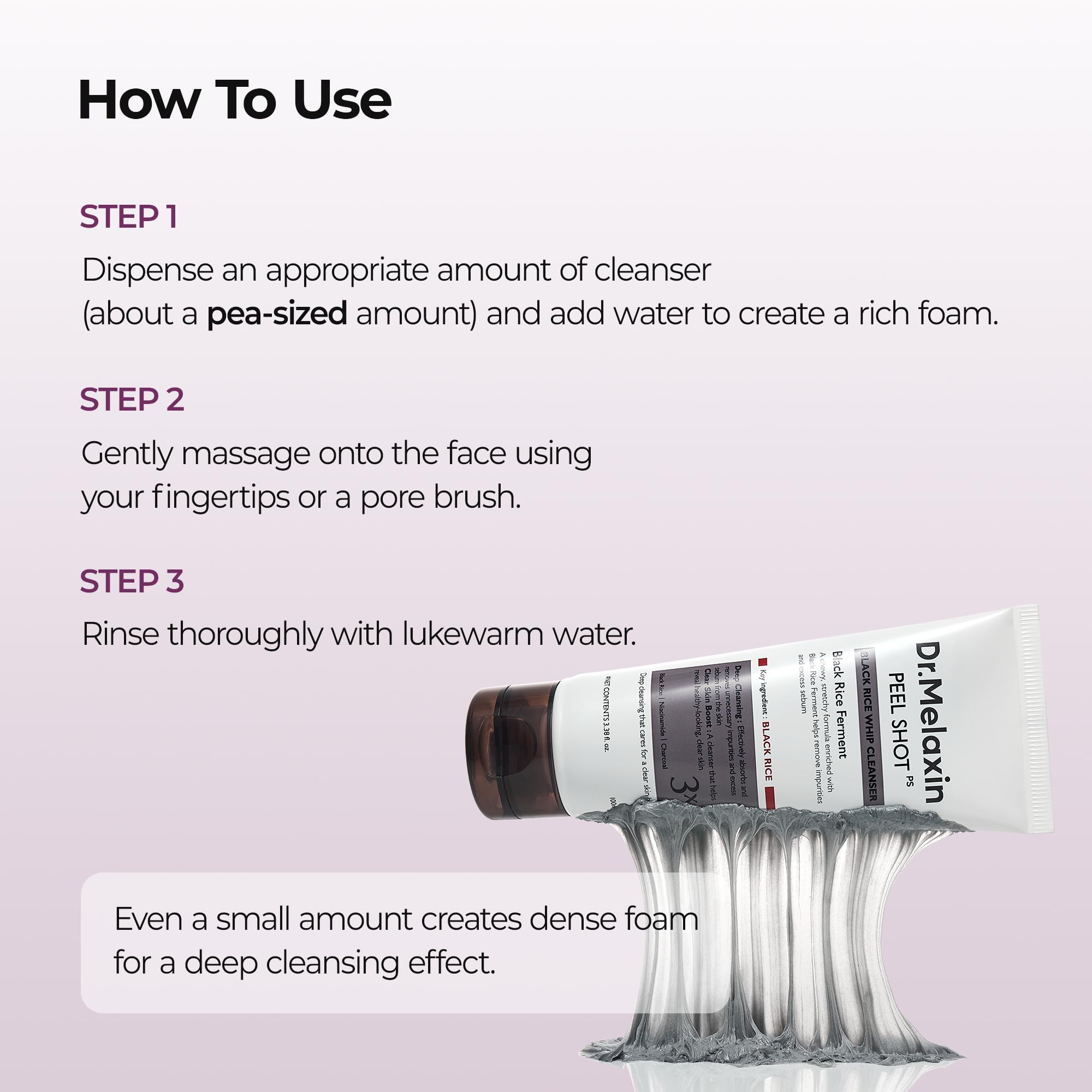 Dr.Melaxin Packaging box showcases eco-friendly materials and clear product details.