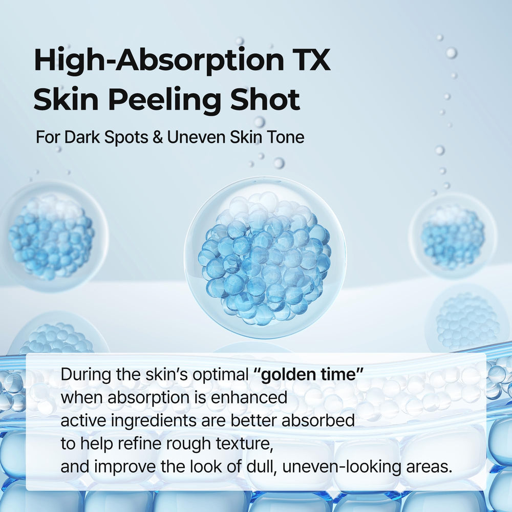 Texture close-up showing smoother skin after Dr.Melaxin use