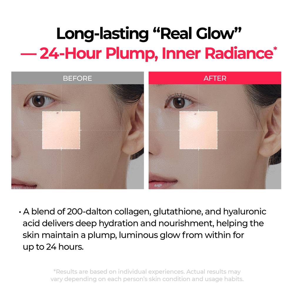 Dr.Melaxin TX Astaxanthin mask after removal, skin looks refreshed and hydrated