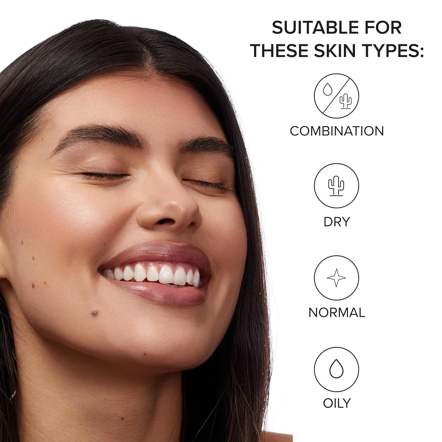 DRMTLGY Acne Spot Treatment texture close-up shows smooth, fast-absorbing formula.