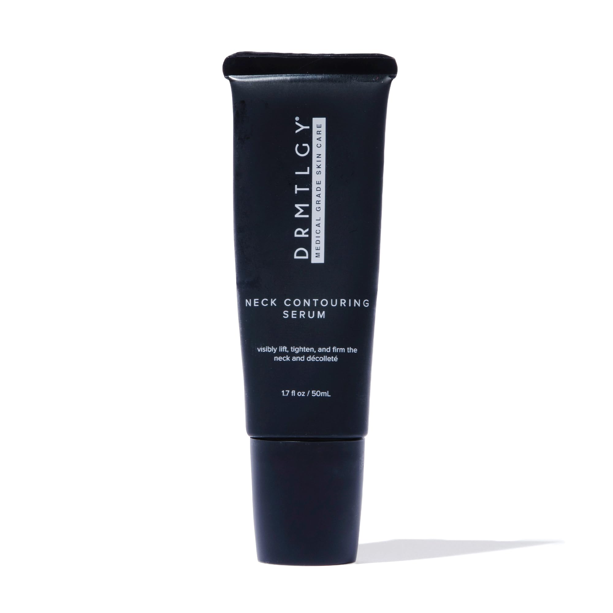 DRMTLGY Contouring Serum packaging indicates USA-made cruelty-free formula