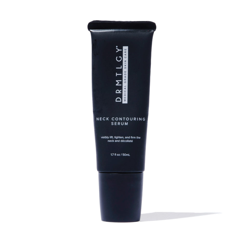 DRMTLGY Contouring Serum packaging indicates USA-made cruelty-free formula