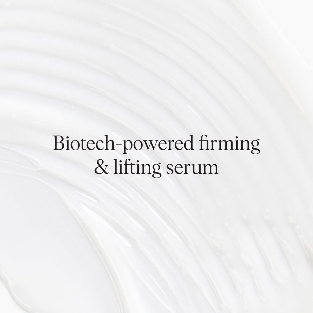 DRMTLGY multi-peptide complex emphasizes renewed texture and elasticity.