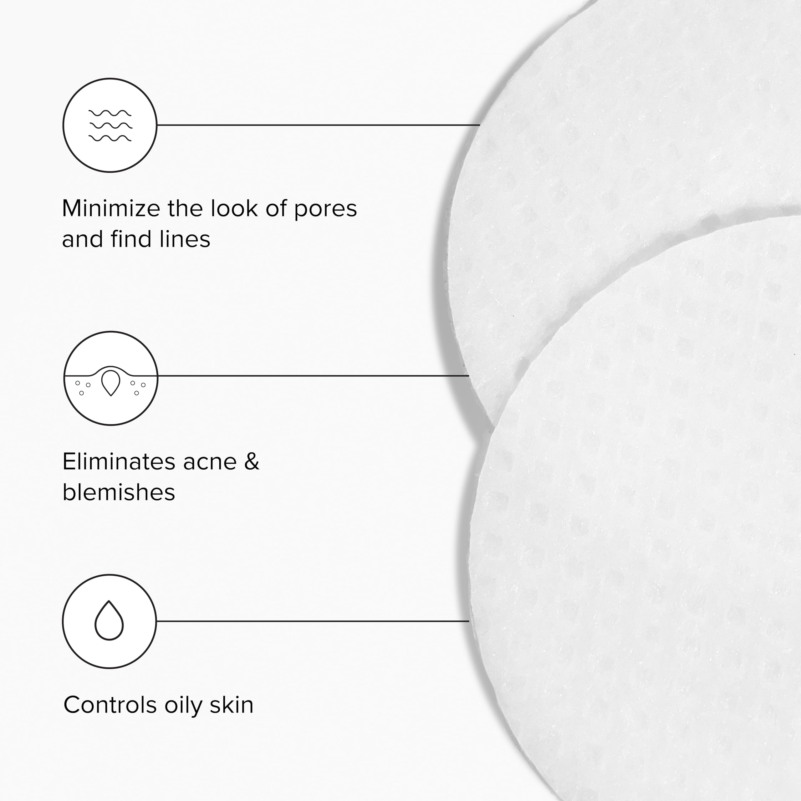 Ingredients panel lists glycolic, lactic, and salicylic acids for clarity in Tingl pads.