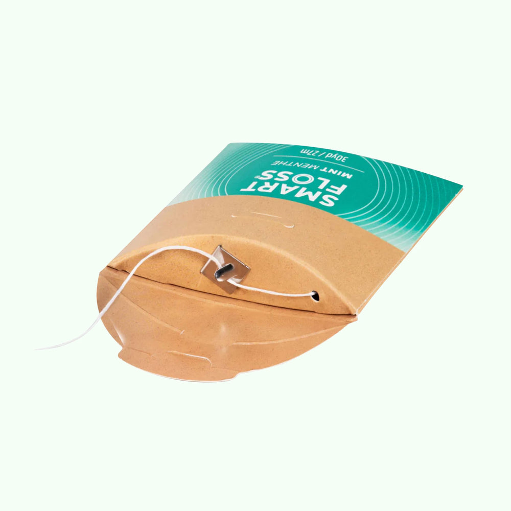 drTung's Smart Floss Mint refreshing mint aroma after use.