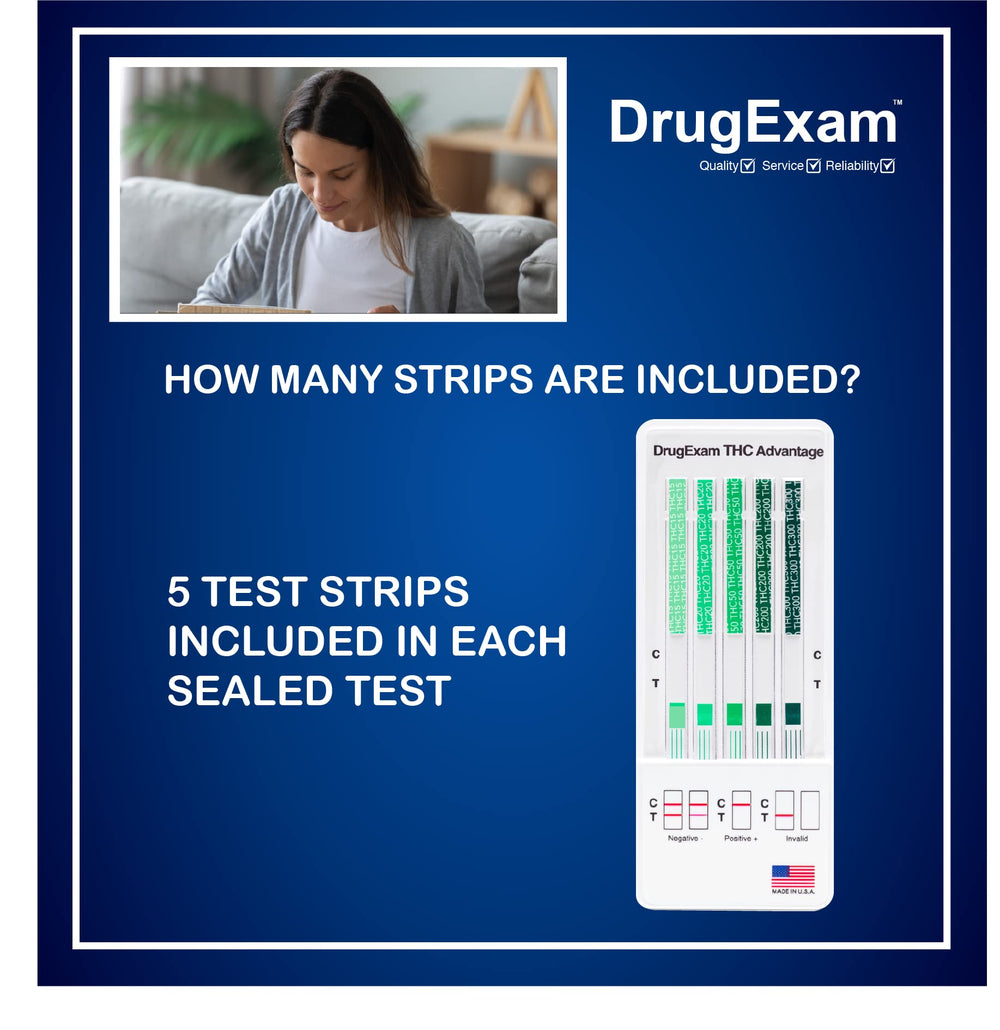 DrugExam includes detailed instructions for confident at-home use.