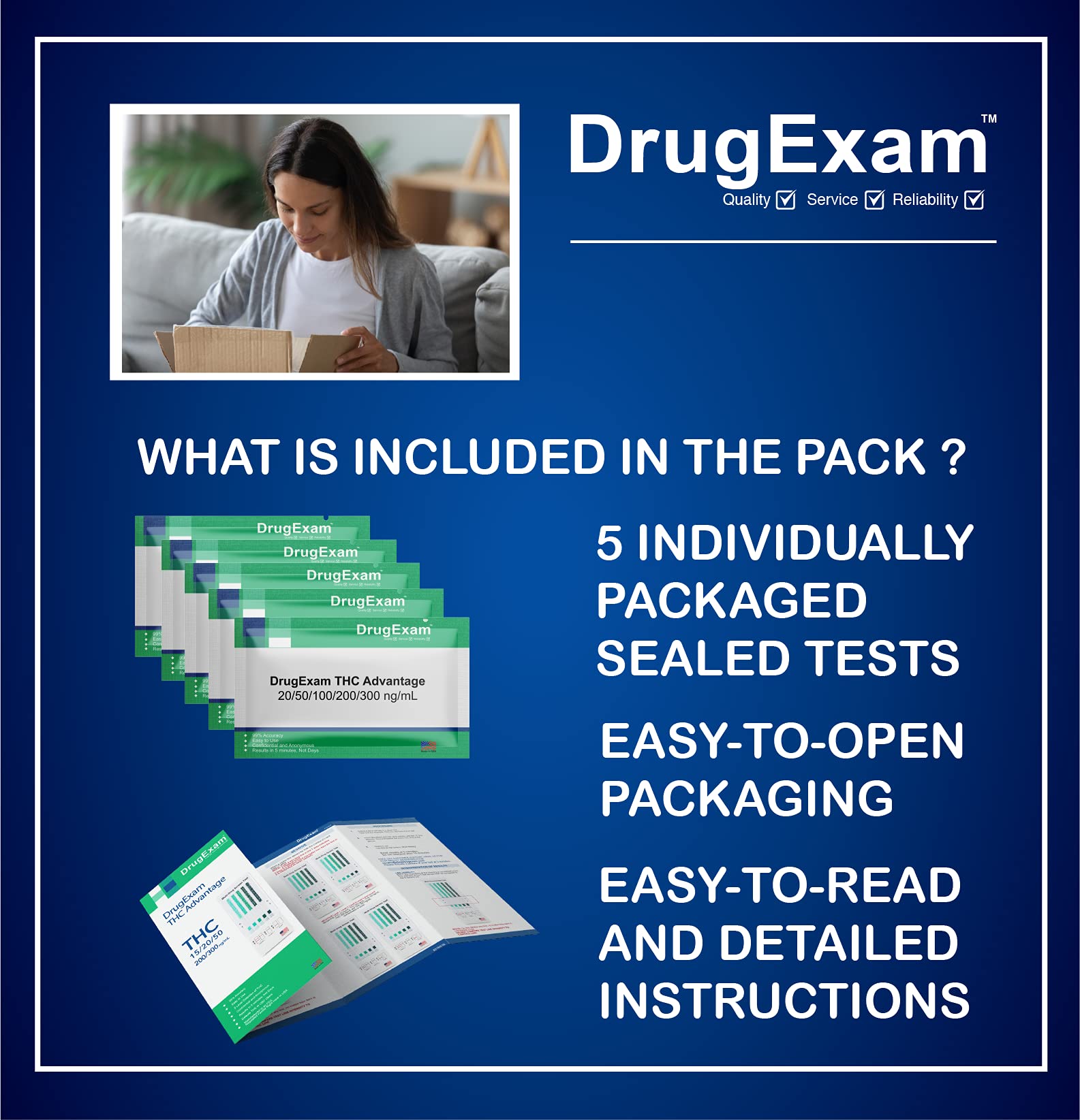 DrugExam results indicators show clear two-line or one-line outcomes.