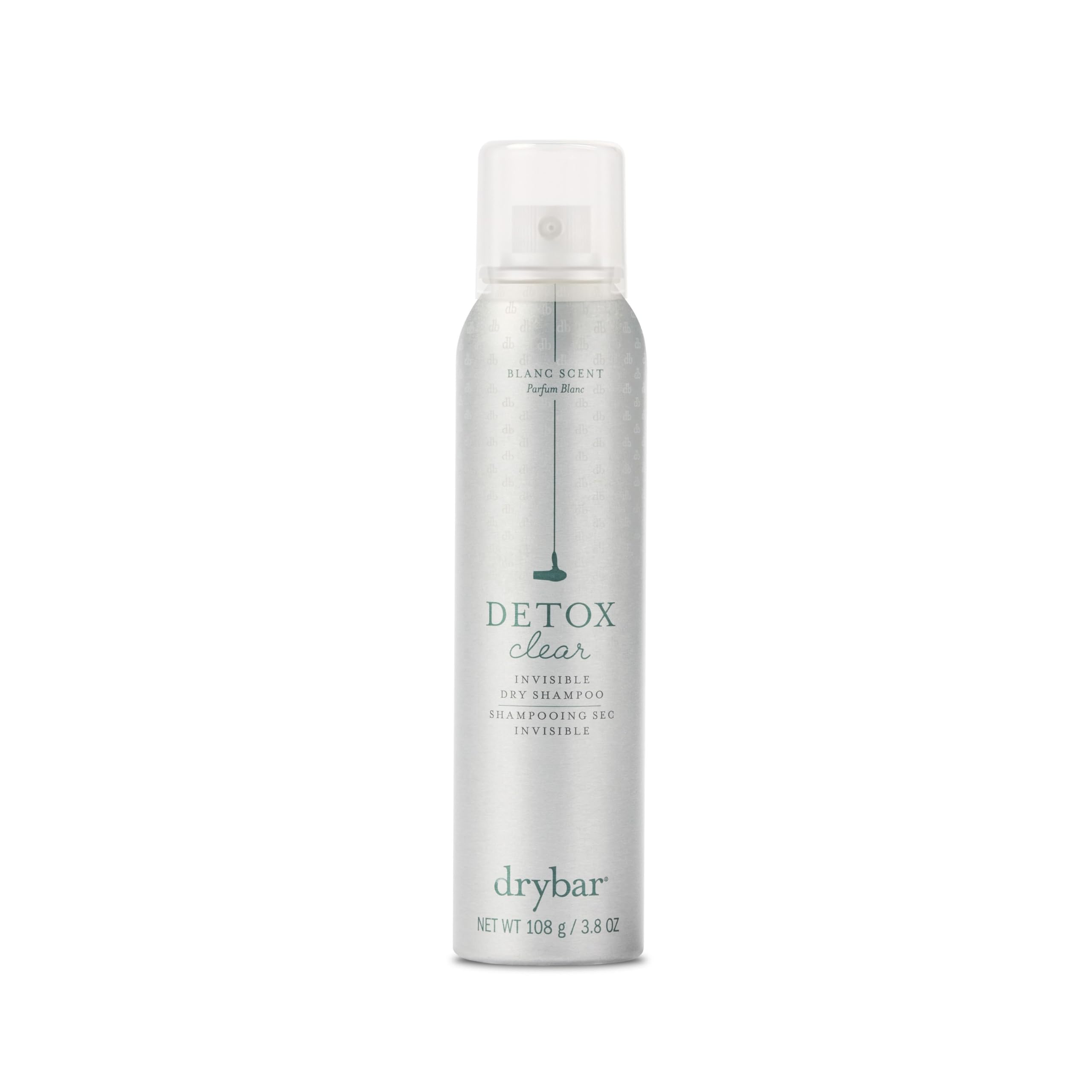 Drybar Detox Clear Dry Shampoo absorbs oils at the roots for a refreshed look