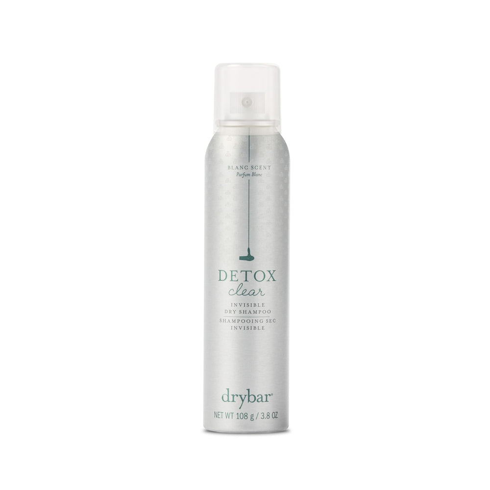Drybar Detox Clear Dry Shampoo absorbs oils at the roots for a refreshed look
