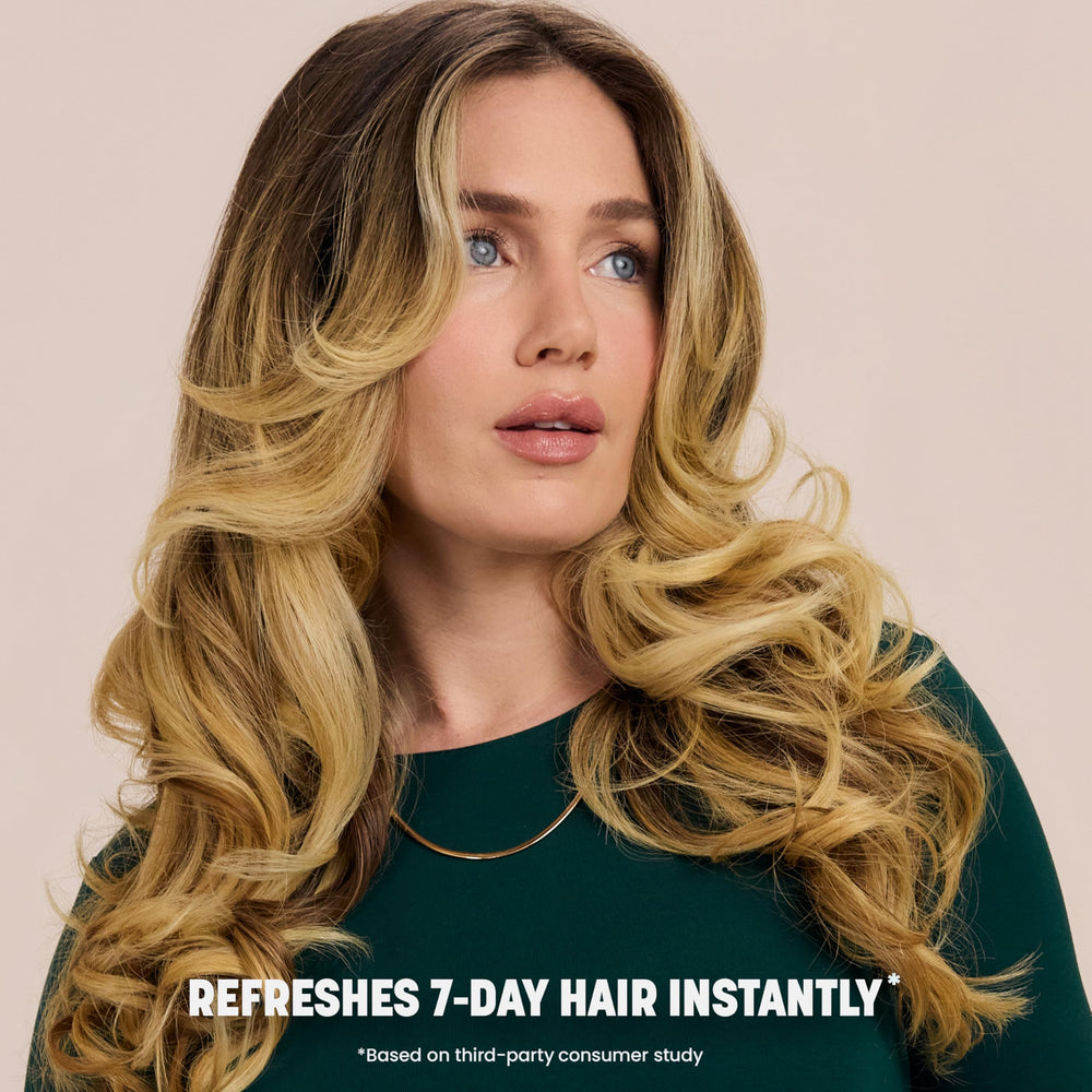 Drybar Detox Dry Shampoo uses micro-fine rice powders that blend with hair color.