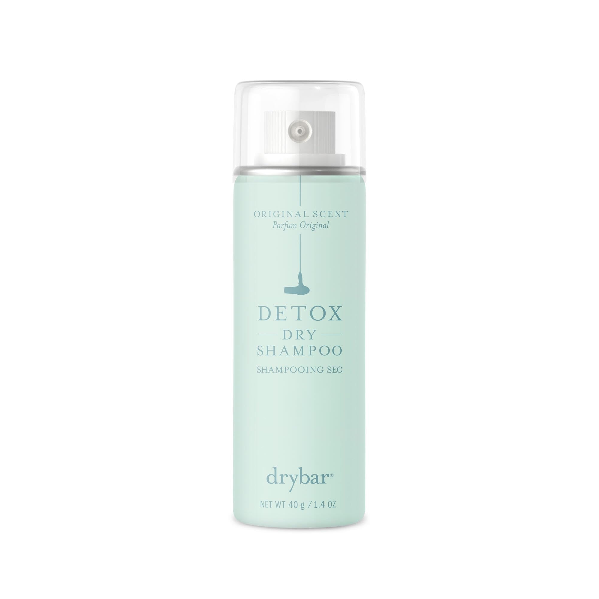Drybar Detox Dry Shampoo Spray absorbs oil for a refreshed look