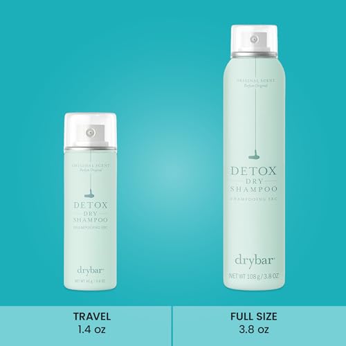 Drybar Detox Dry Shampoo Spray dry application boosts quick styling
