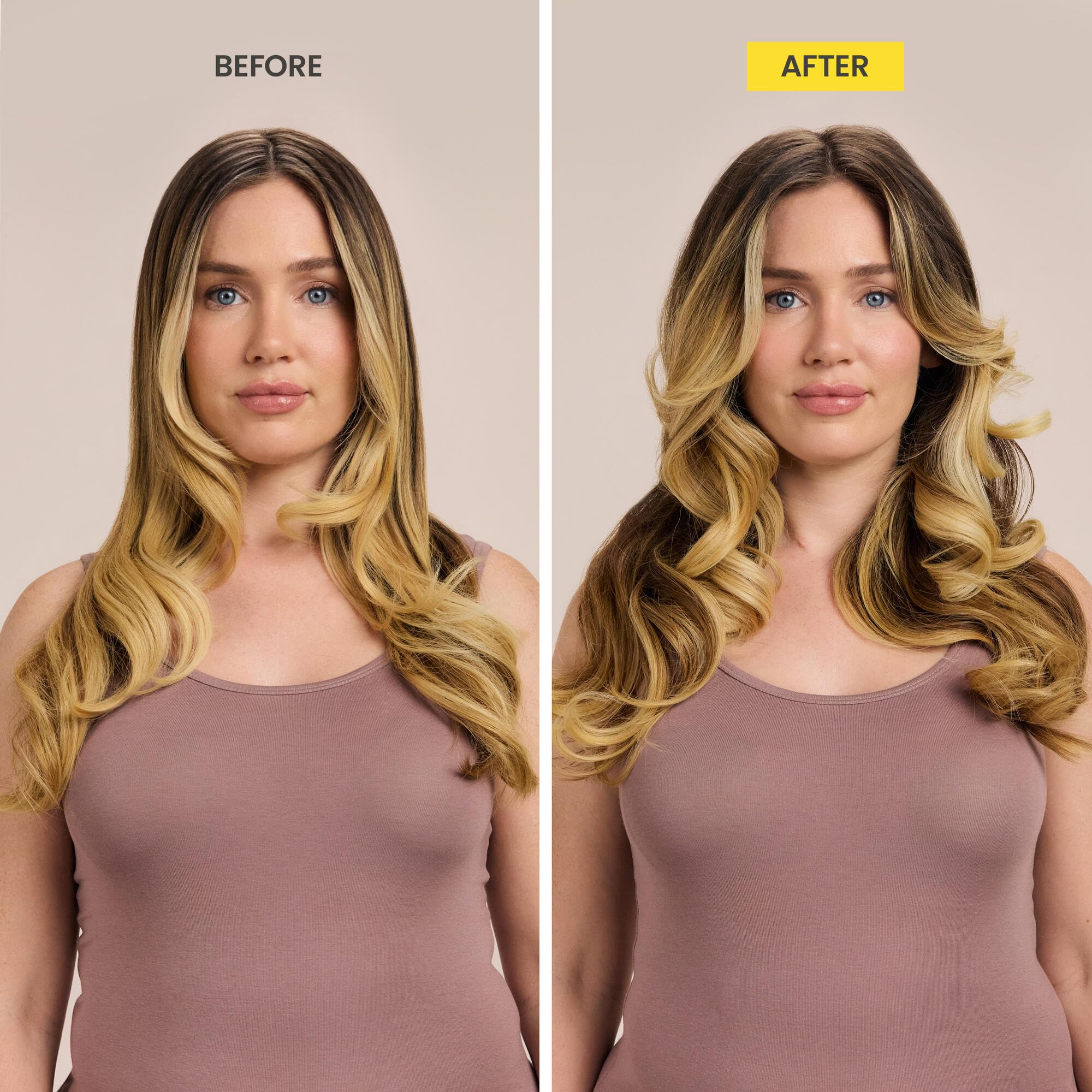 Drybar Detox Dry Shampoo being sprayed at roots for added lift