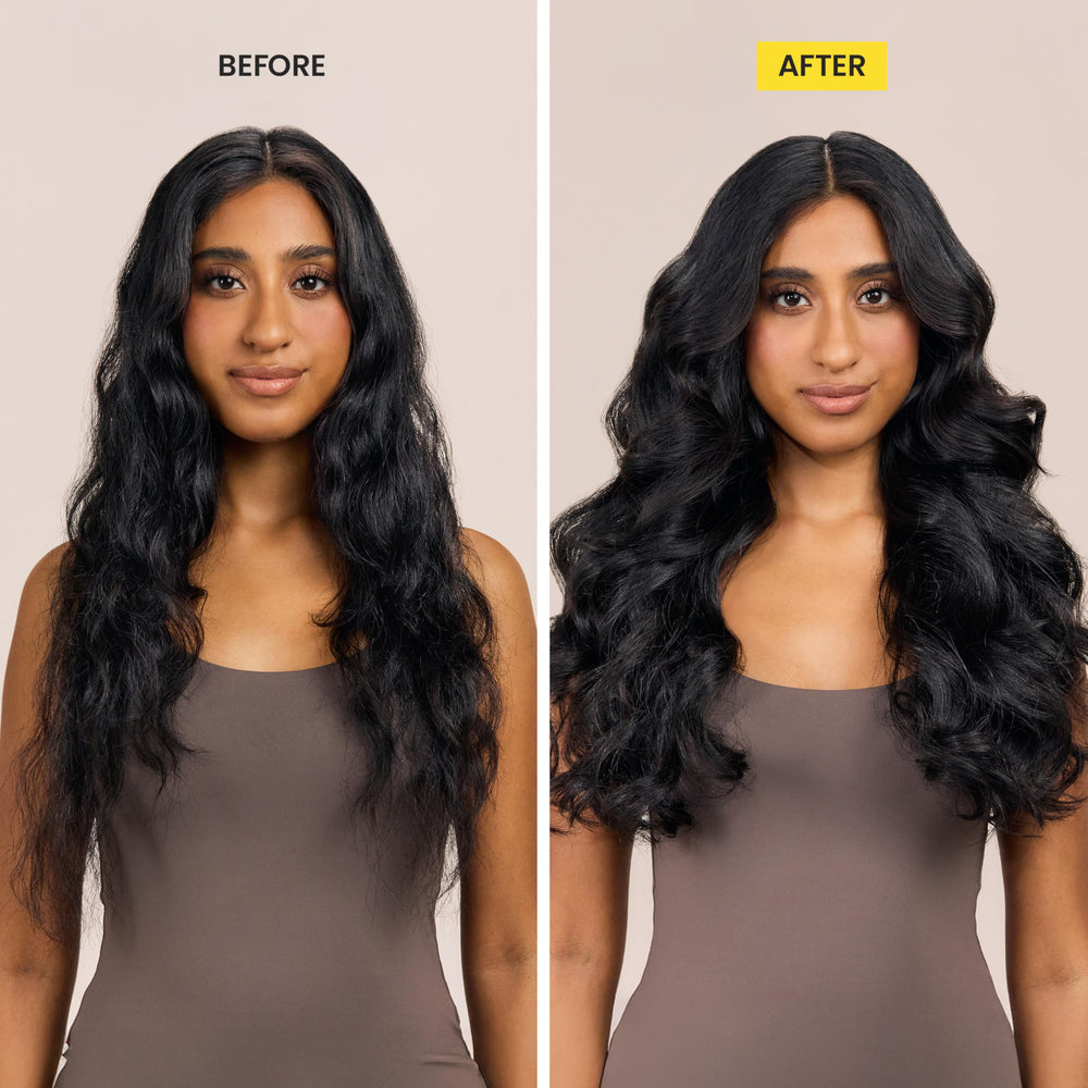 Coats strands for a satin finish and healthier-looking hair.