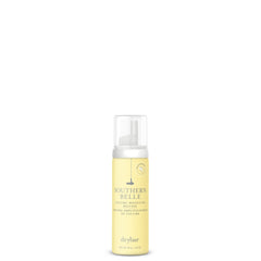 Drybar Southern Belle Volume-Boosting Mousse bottle ready for travel, adds body and shine.