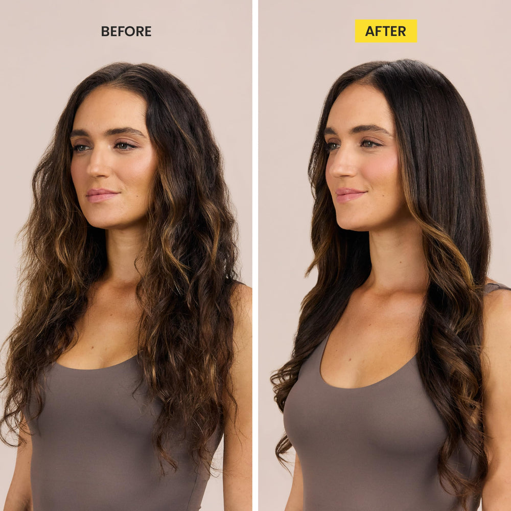 Drybar Southern Belle Volume Boosting Mousse hand-application shows even distribution and body.