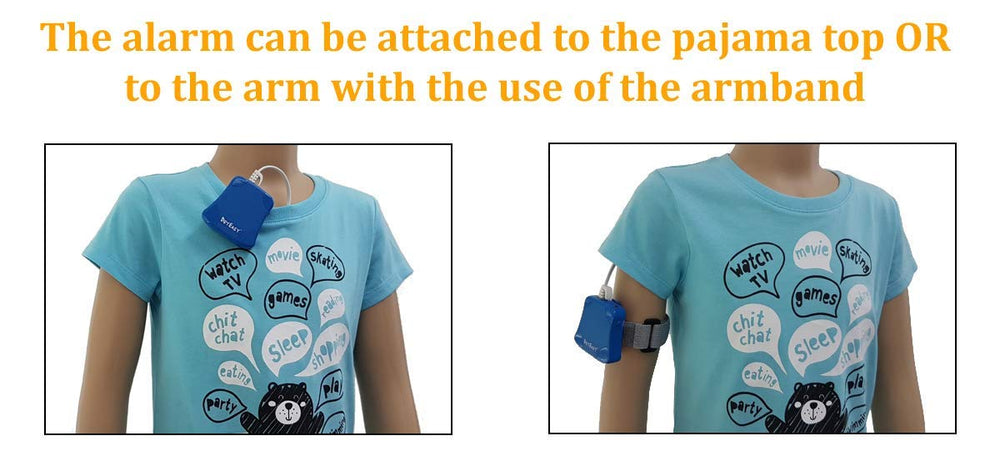 DRYEASY bedwetting alarm operation modes offering flexible alerts