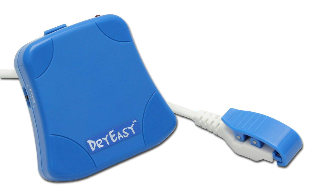 DRYEASY bedwetting alarm volume control to adjust sound levels