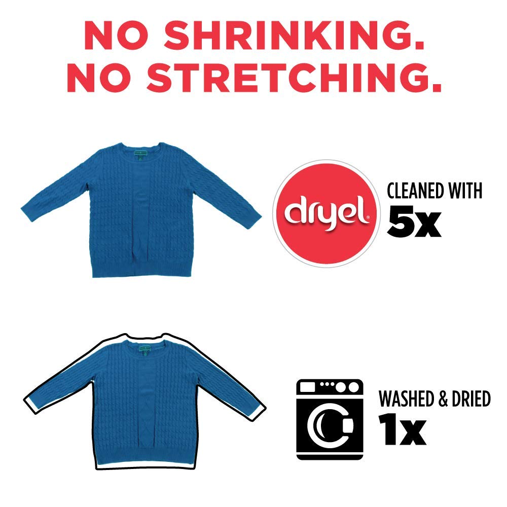 Kit cleans up to 30 garments, emphasizing value and efficiency