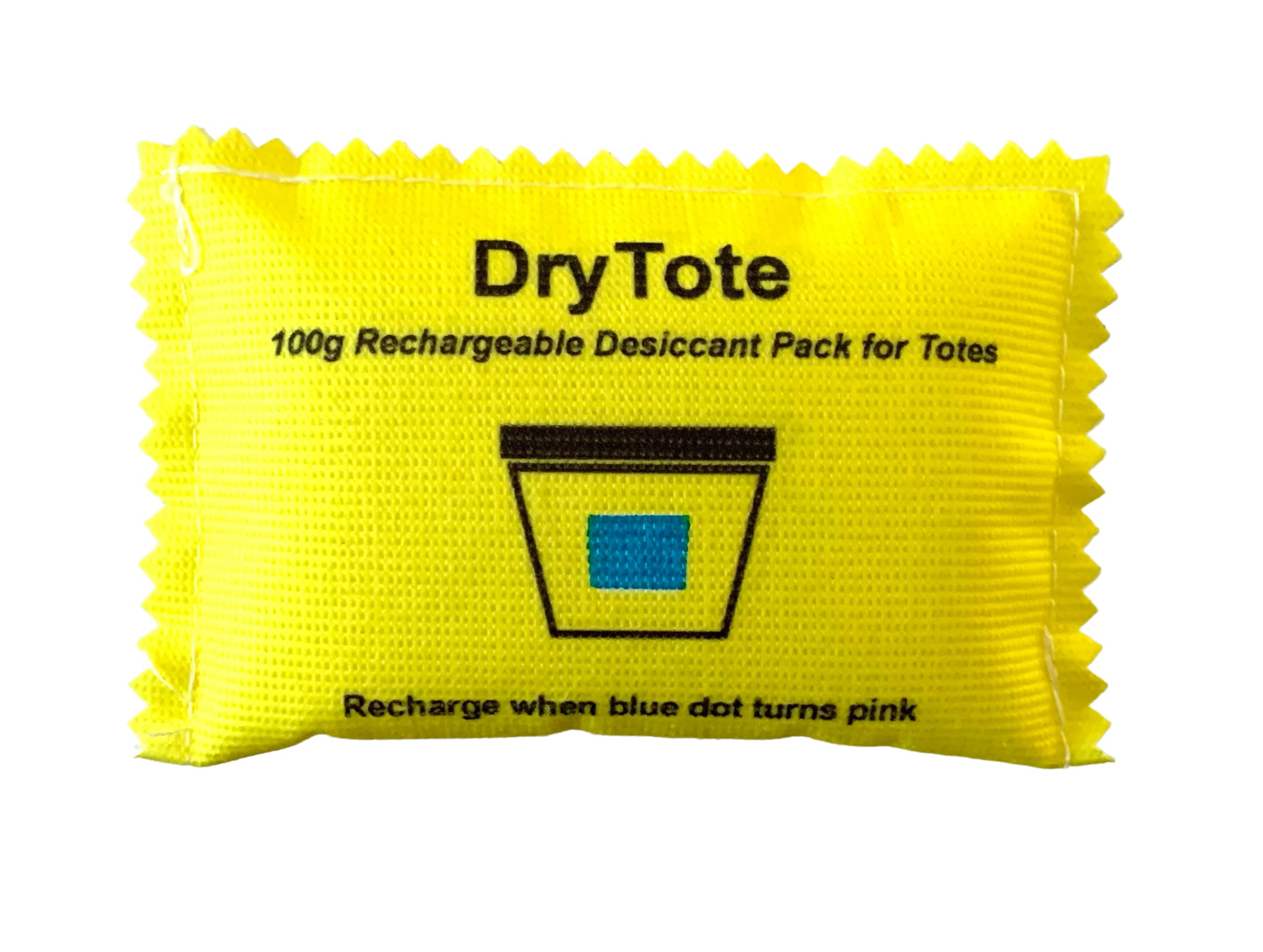 DryTote Rechargeable Desiccant Pack absorbs moisture to protect belongings