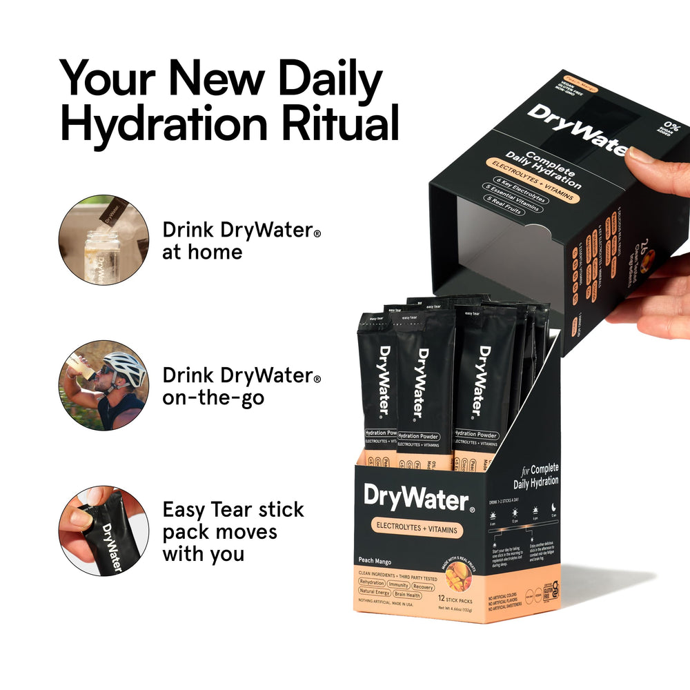 Travel-friendly tear packs ready to mix on the go.