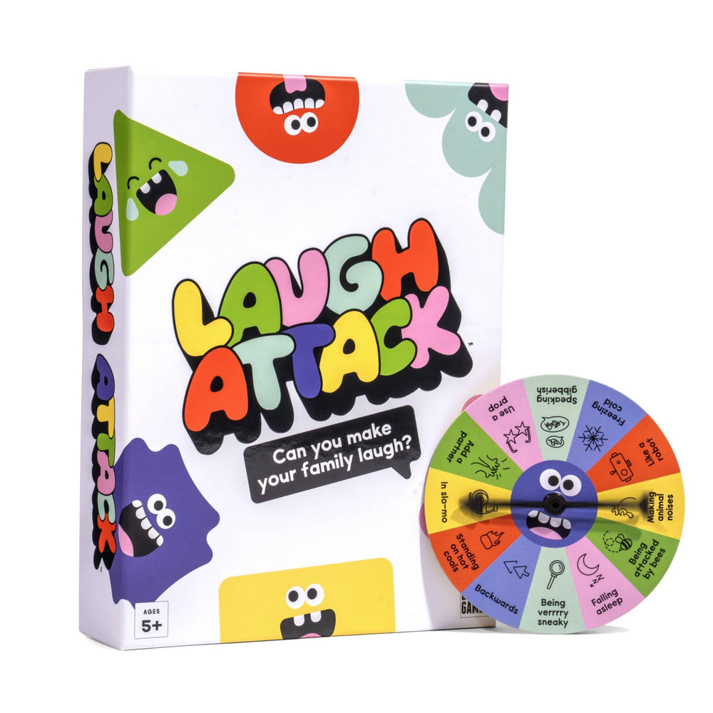 DSS Games Laugh Attack prompt cards for lively family game night