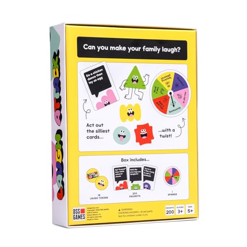 DSS Games Laugh Attack spinner adding a twist to rounds for more fun