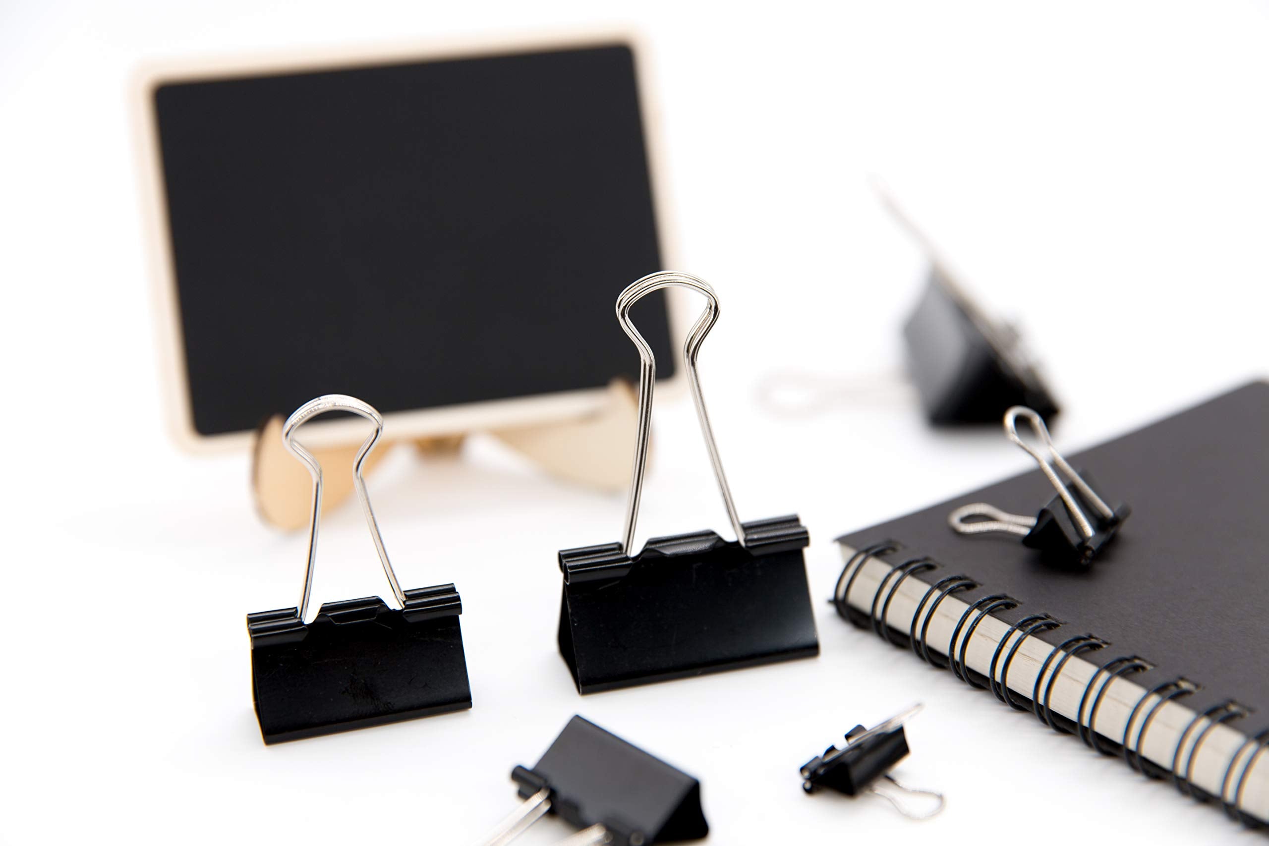 DSTELIN 0.6-inch binder clip Micro keeps thin sheets tidy
