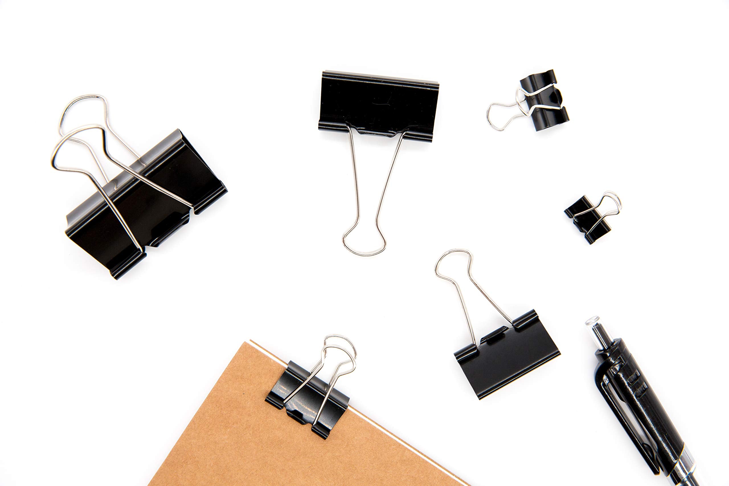 DSTELIN 0.75-inch binder clip XS for small notes and receipts